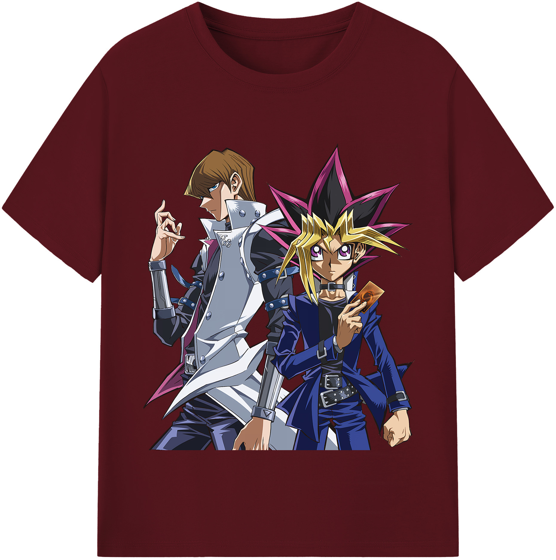 （画像用） 遊☆戯☆王 Yu-Gi-Oh! 綿100％半袖Tシャツ（フロントプリント）